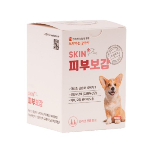 1+1 보약먹는 강아지 피부 아토피 면역력 영양제 유산균 오메가3 피부염 곰팡이성