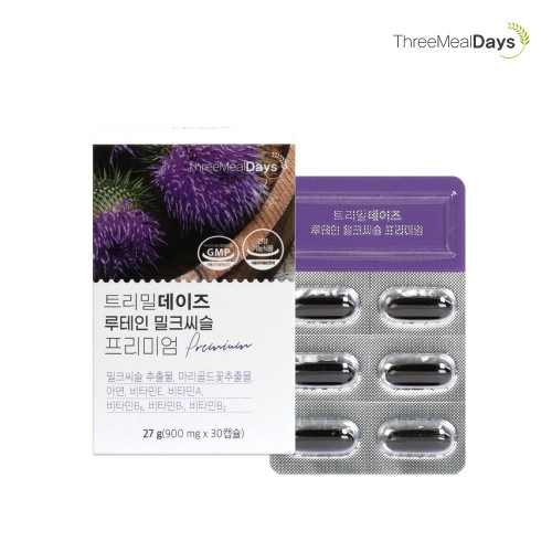 [유통기한할인]트리밀데이즈 루테인 밀크씨슬 [900mg*30T]/26년4월4일까지
