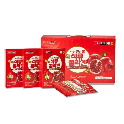 아주 찐한 프리미엄 석류콜라겐젤리스틱 20g*30포 (1+1)박스