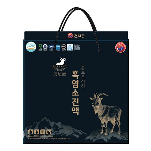 천지웅 흑염소 콘드로이친 70ml x 30포 2개