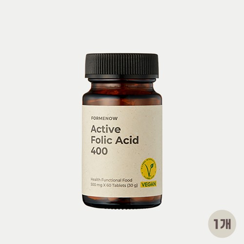 [가정의달특가할인]포미나우 비건인증 활성형 엽산 400 500mg*60Tablets(2개월불)