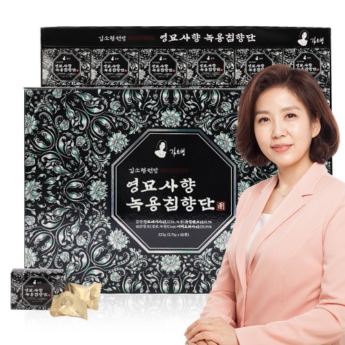 김소형 영묘사향 녹용침향단 60환 (선물용쇼핑백 포함)