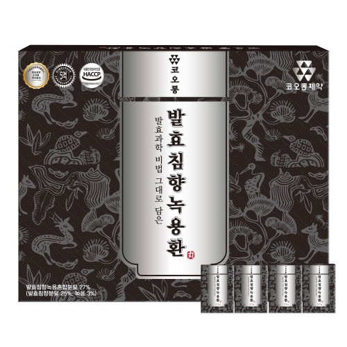 코오롱제약 발효침향녹용환 3.75g x 32환