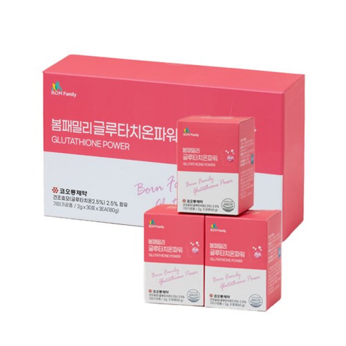코오롱제약 봄패밀리 글루타치온 SET (30포x3개입)