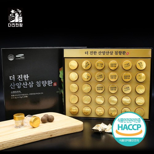 더 진한 산양산삼 침향환 30환 (쇼핑백 포함)