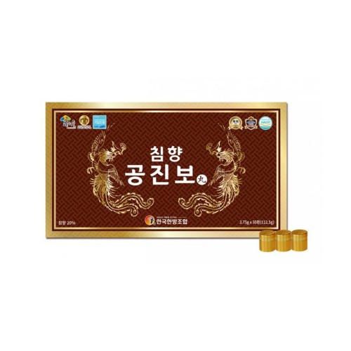 한국한방조합 침향 공진보 3.75g X 30환 /쇼핑백 포함