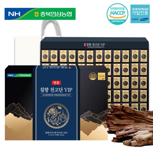 충북인삼농협 명품 침향천고단vip 3.75g x 60환