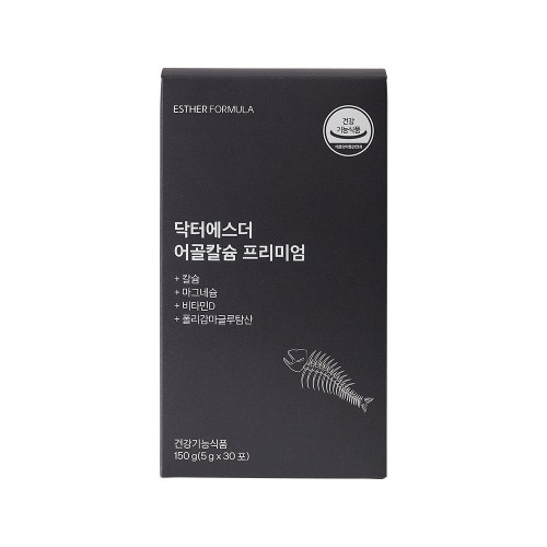 에스더포뮬러 닥터에스더 어골칼슘 프리미엄 1박스(5g x 30포)