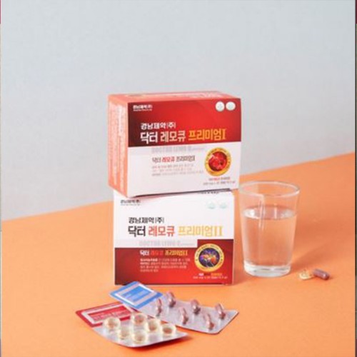 경남제약 닥터레모큐프리미엄I II 550mg x 30캡슐 x 3개입(오메가) + 450mg x 30캡슐 x 3개입(밀크시슬) 총 6개입