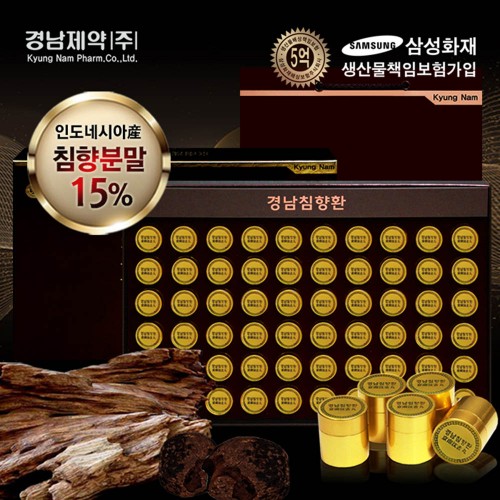 경남제약 경남침향환 3.75g x 60환