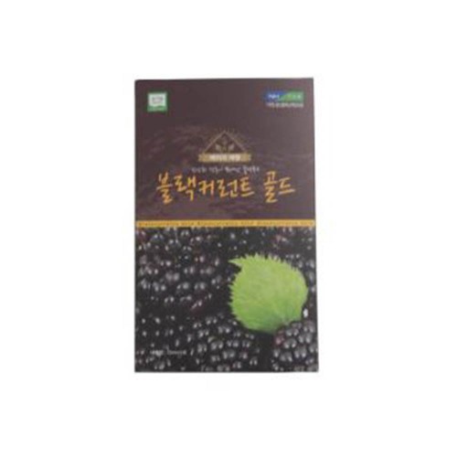 국산 유기농 블랙커런트 골드 70ml 30포 쇼핑백포함
