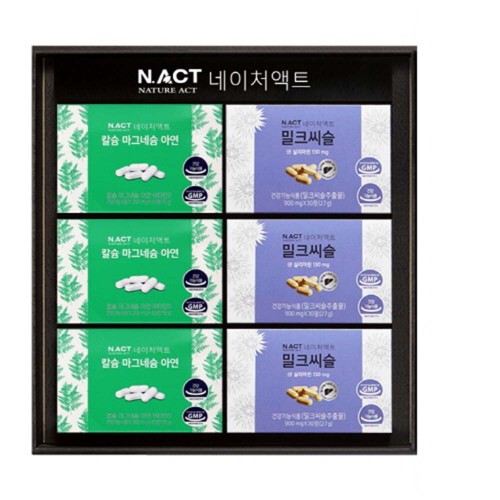 [네이처액트]칼마연3개+밀크씨슬3개