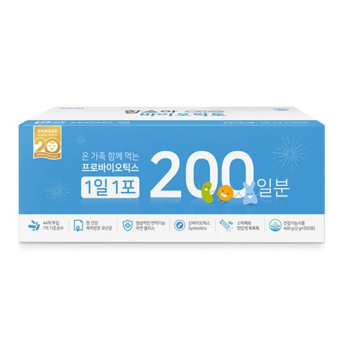 함소아 온가족 함께 먹는 바이오락토 플러스 2g X 200포