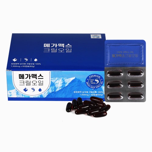 네이처오리진 메가맥스크릴오일 1000mg x 60캡