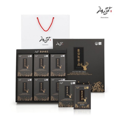 혜인담 홍삼녹용 진 50ml X 30포