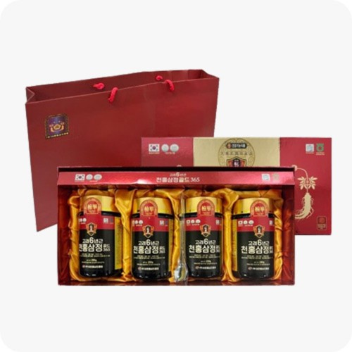 고려6년근 천홍삼정365 골드 세트(250g*4병)