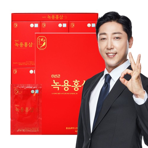 신상품 [한삼수] 녹용홍삼진(70ml*30포/선물용 쇼핑백포함)