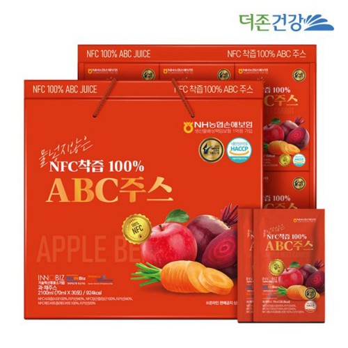 더존건강 NFC착즙 ABC주스 70ml x 30포