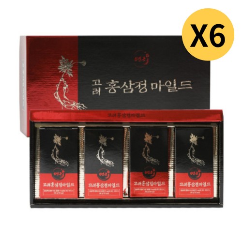 고려홍삼정마일드 240g X 4병 X 6box