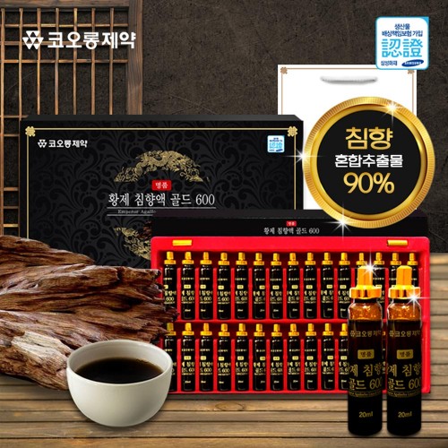 코오롱제약 명품 황제침향액 골드600 (20ml x 30병)