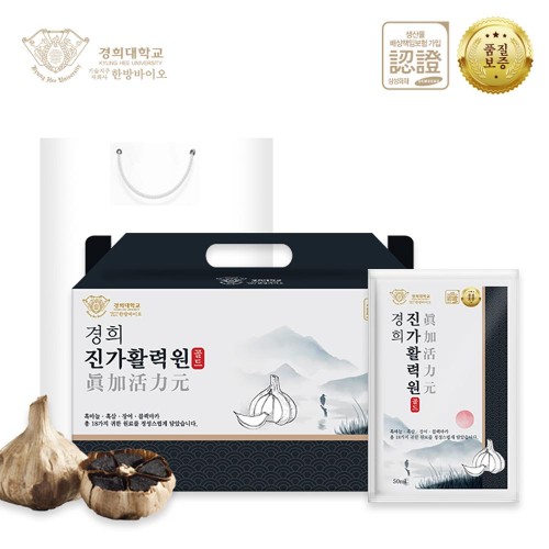 경희한방바이오 진가활력원 골드 50mlx30포 /쇼핑백
