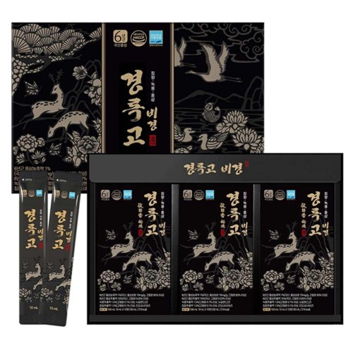 경록고 비경 국내산 6년근 홍삼 10ml x 30포 (쇼핑백동봉)