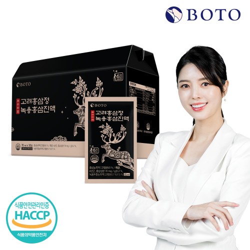 보뚜 프리미엄 고려홍삼정 녹용홍삼진액 70ml x 30포