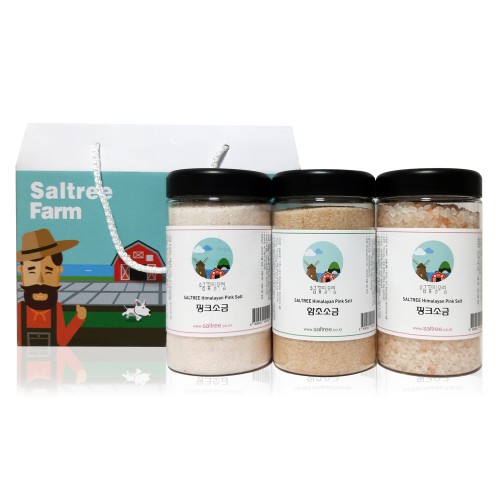 [소금나무] 소금꽃필무렵 700g ASEM 3종세트