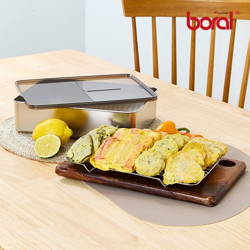보랄 스테인레스 스퀘어 밧드 3P (26.5cm) BR-BT300S