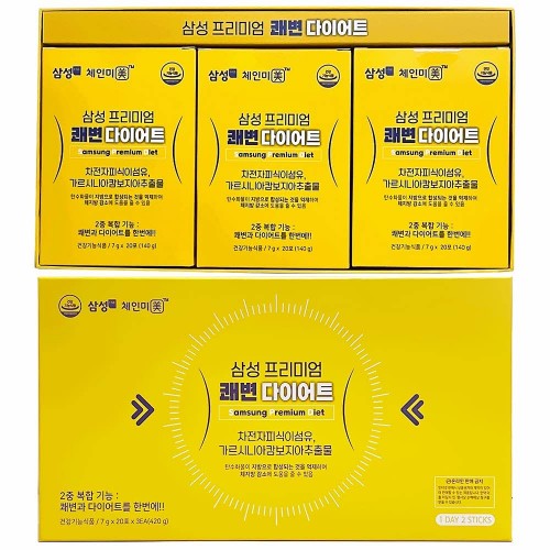 삼성FNB 프리미엄 쾌변 다이어트 (7g*20포*3EA)