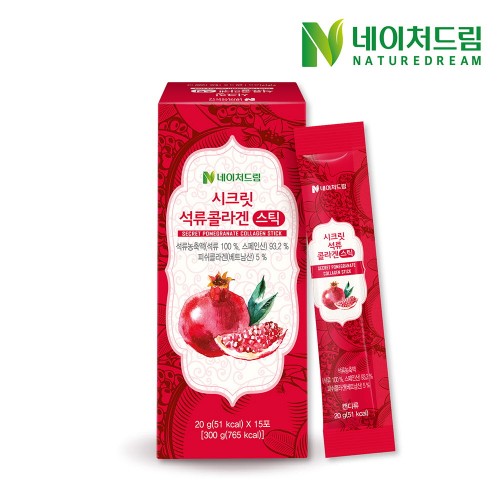 네이처드림 시크릿 석류콜라겐 20g x 15포