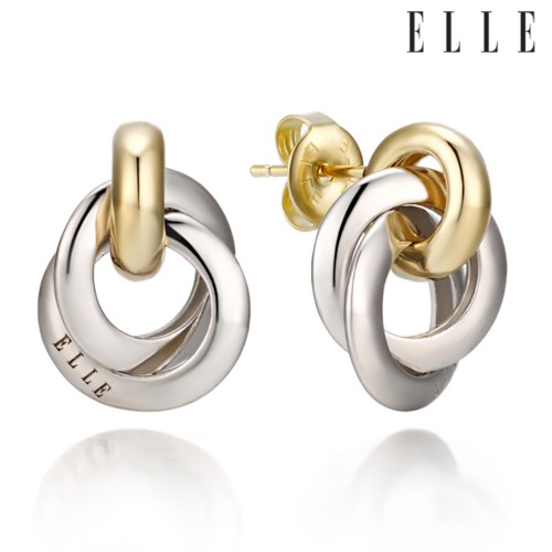 엘르주얼리 14K 스트로우 심플 귀걸이 (gold pin) ELGPEE351 /쇼핑백 동봉