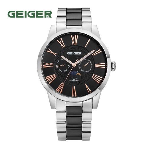 가이거 GE8024 남성 세라믹 멀티 메탈시계 2종 택1