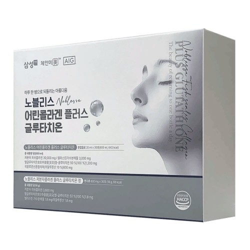 [체인미] 노블리스 어린콜라겐플러스 글루타치온 600mgX30정