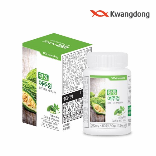 광동 100% 여주정 (500mg*60정)
