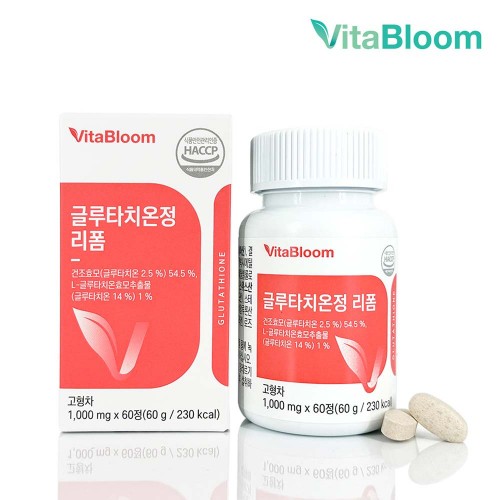 비타블룸 글루타치온정 리폼 1000mg x 60T