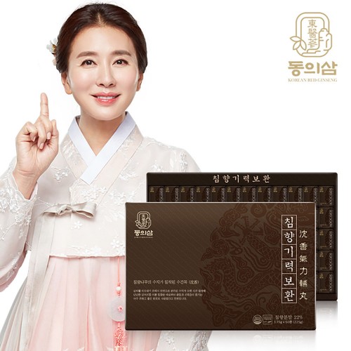동의삼 침향기력보환 60환 3.75g x 60환 쇼핑백포함