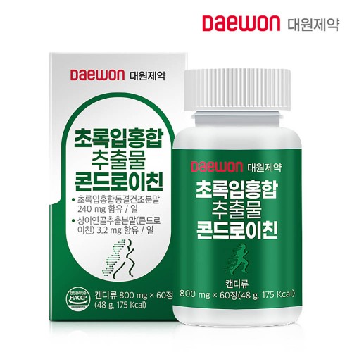 대원제약 초록입홍합추출물콘드로이친 (800mg x 60정)
