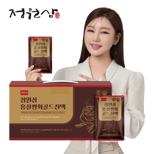 정원삼 홍삼쌍화골드진액 30포