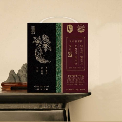 왕가 홍삼정 백수오 데일리밸런스 12g x 60포
