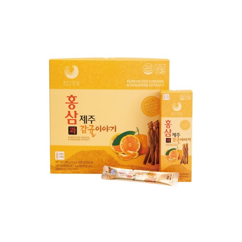 홍삼가건보 홍삼과 제주감귤이야기 10g x 30포