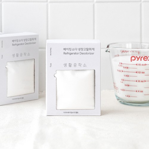 생활공작소 베이킹소다 냉장고탈취제 500G