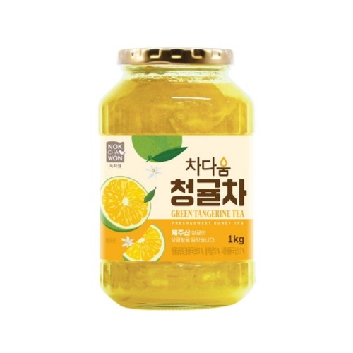 녹차원 차다움 청귤차 1KG