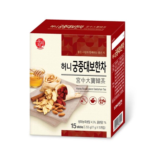 송원 우리차 허니 궁중 대보 한차 15T x 10개