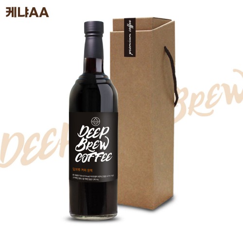 [깊은 풍미와 깔끔한 맛] 딥브루 프리미엄 수제커피 선물세트 750ml (케냐)