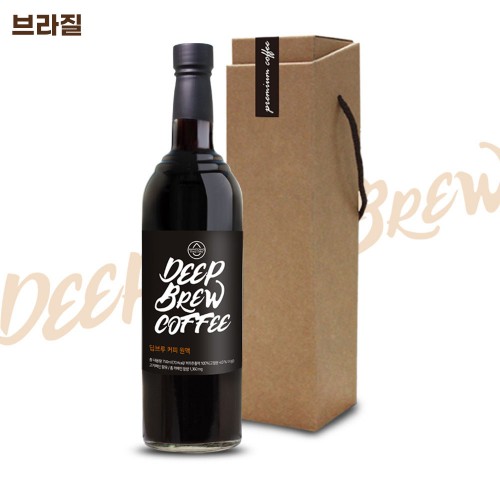 [깊은 풍미와 깔끔한 맛] 딥브루 프리미엄 수제커피 선물세트 750ml (브라질)