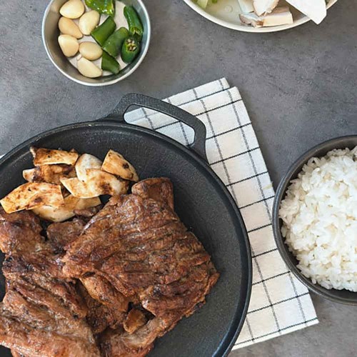 바베큐아저씨 한돈 수제 양념돼지갈비 1kg (냉동)
