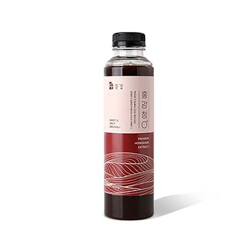 [기관지 특화 프리미엄 생강] 슈퍼푸드 국산 안동 찐생강 홍강청 O+ 600g