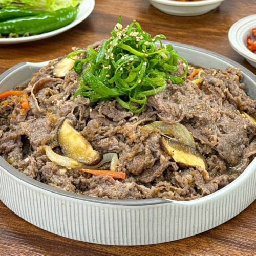[예찬] 국내산 소등심 특제소스 불고기 1+1 (총 500g x 2팩)