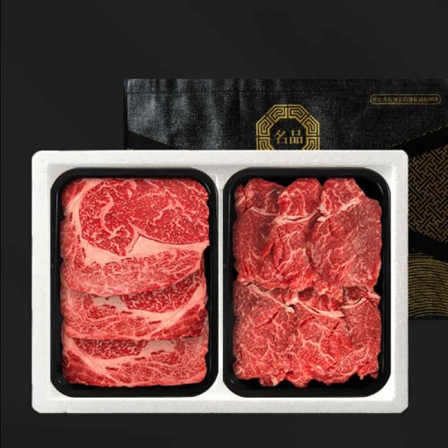 [브라이트데이] 암소 농협안심한우 구이용 1kg 선물세트(등심600g + 안심400g) 25y_is_021